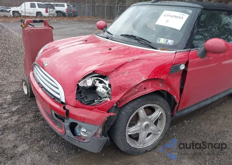2009 Mini Cooper from USA, damaged, VIN WMWMR33549TU96736